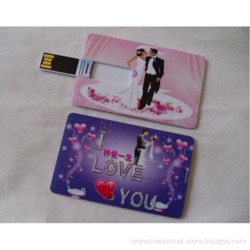 1/2/4/8/16GB OEM USB2.0 USB3.0 USB Credit Card-072 Gift Promotional (IMT-072)